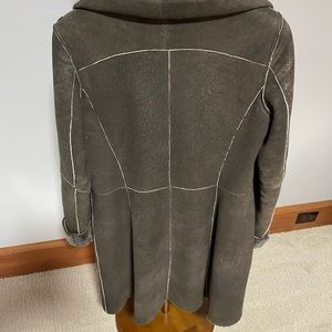 Shearling coat in great condition, warm and blocks wind